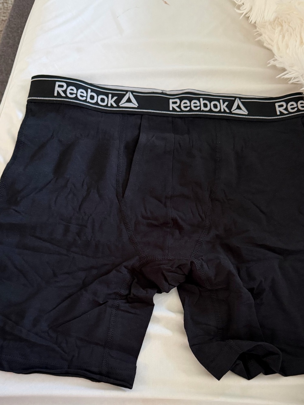 Reebok Men’s Black Performance Boxer Briefs